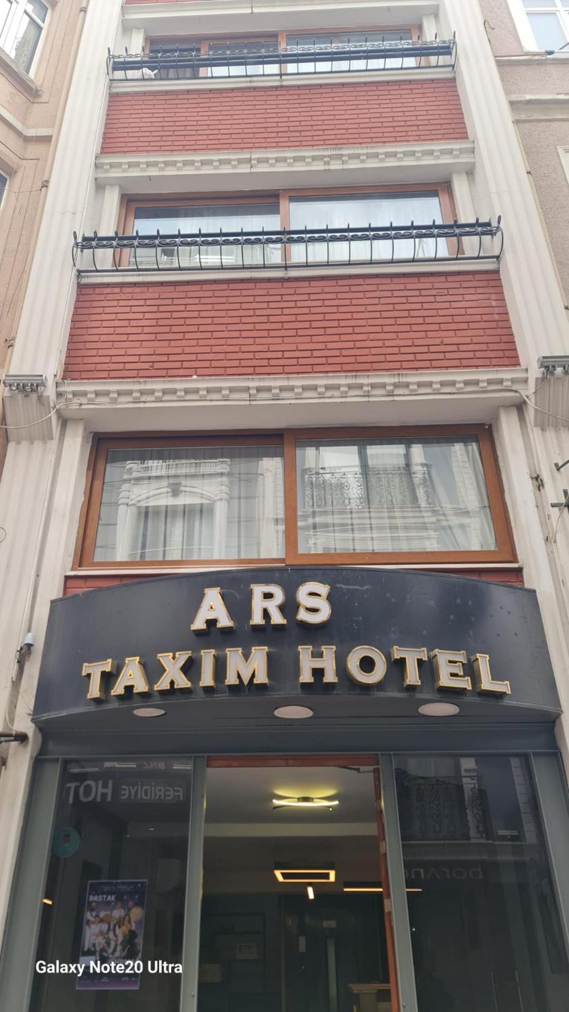 Ars Taxim Hotel Istanbul Exteriör bild